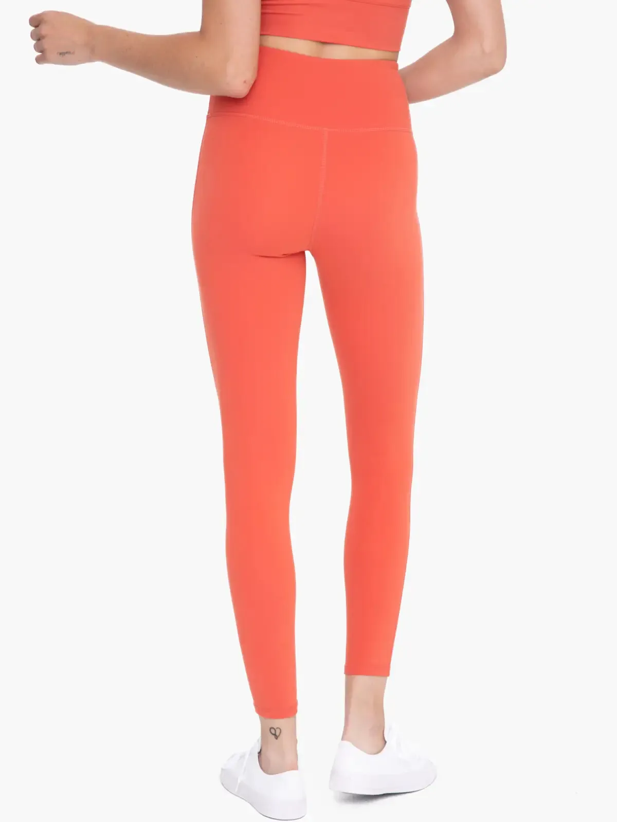Dark Coral Eco Leggings