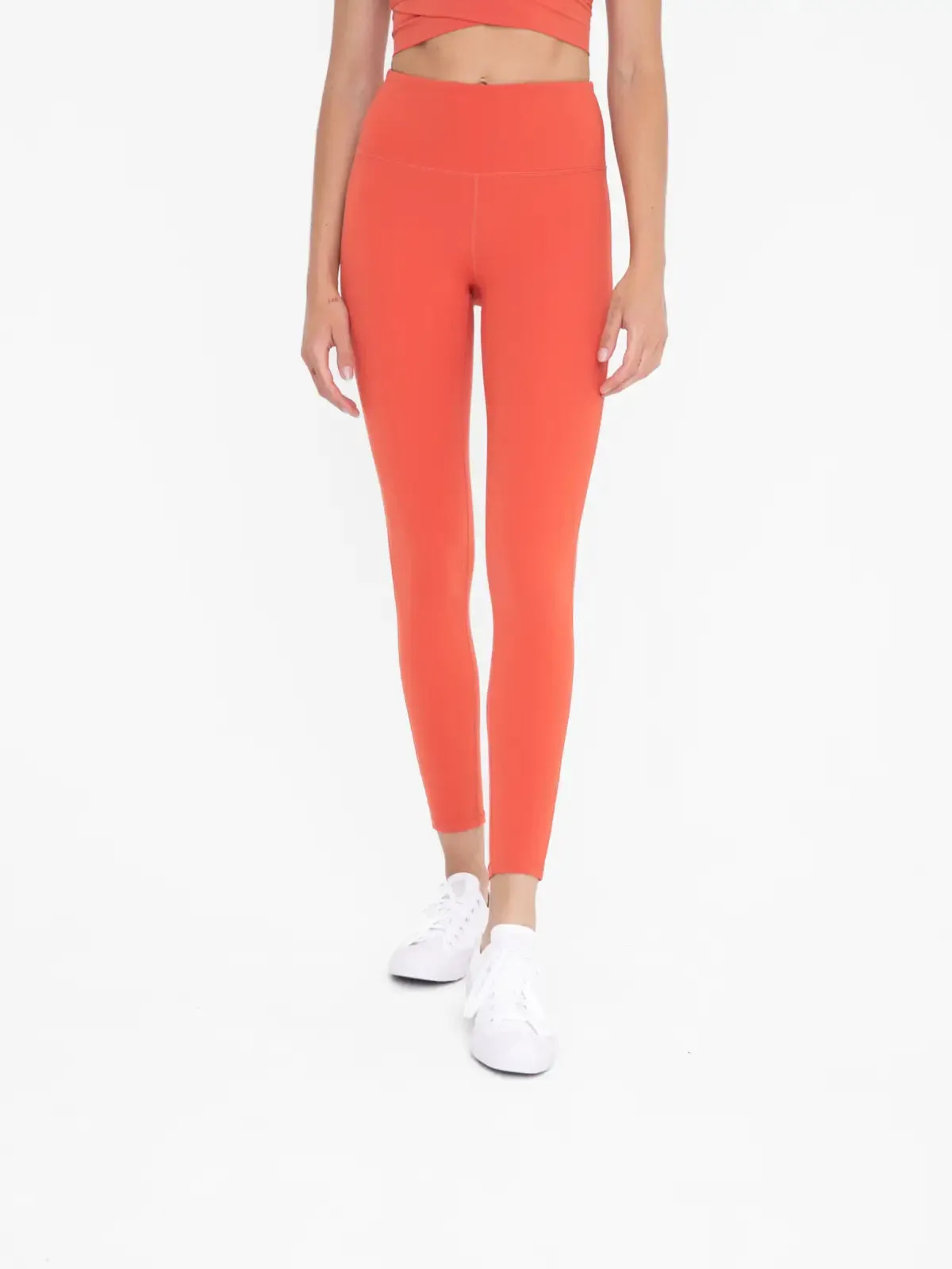 Dark Coral Eco Leggings