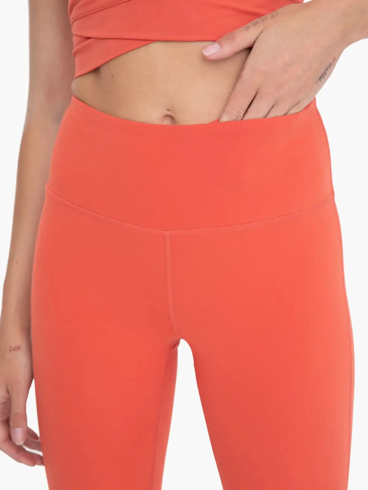 Dark Coral Eco Leggings