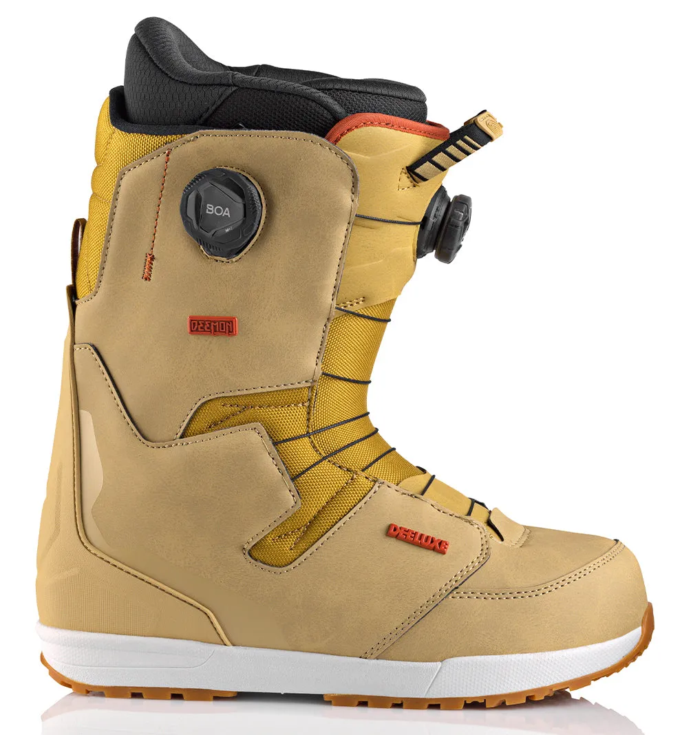 Deeluxe Deemon L3 Boa Snowboard Boots Mens Mustard