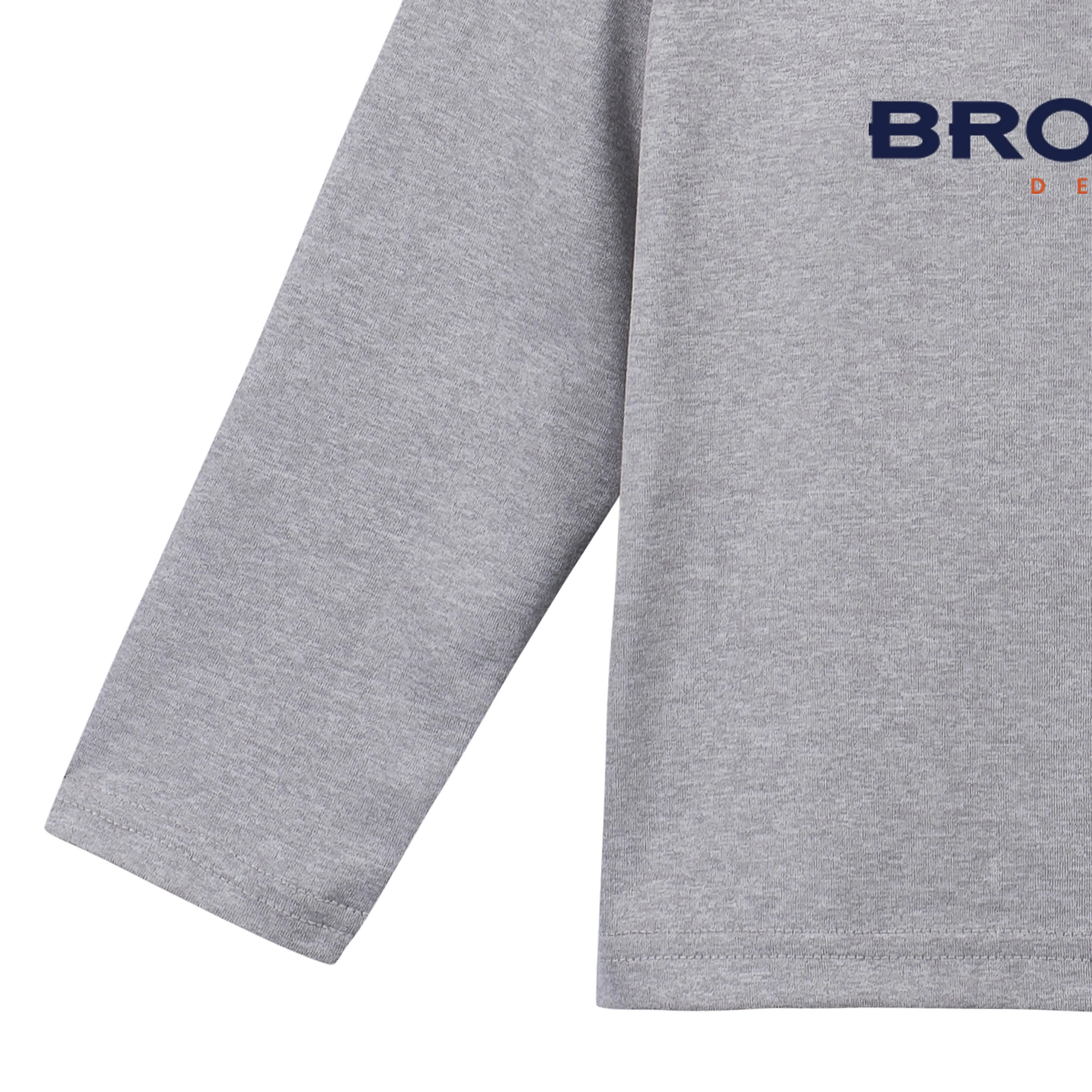 Denver Broncos Boys Long Sleeve Tee Shirt