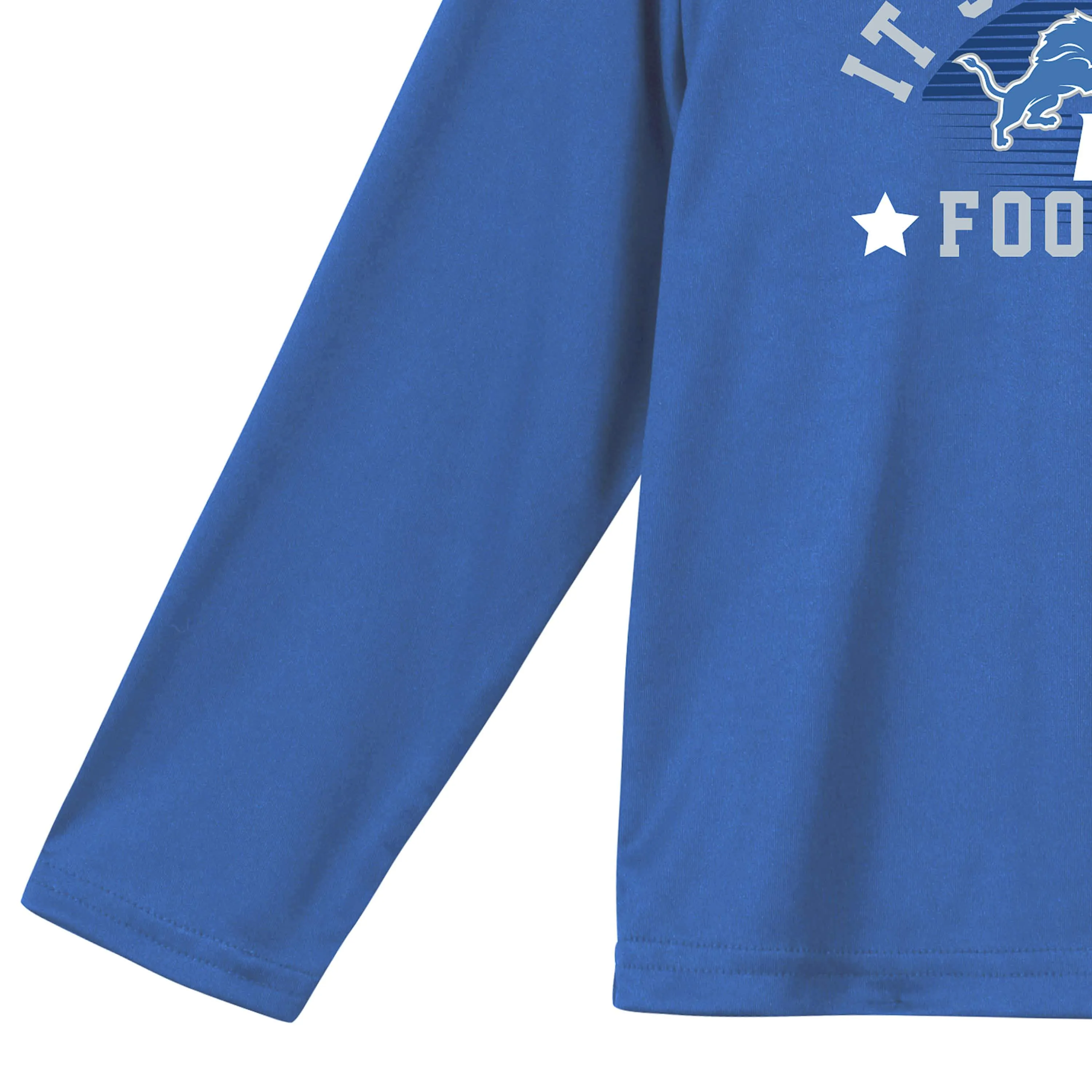 Detroit Lions Boys Long Sleeve Tee Shirt