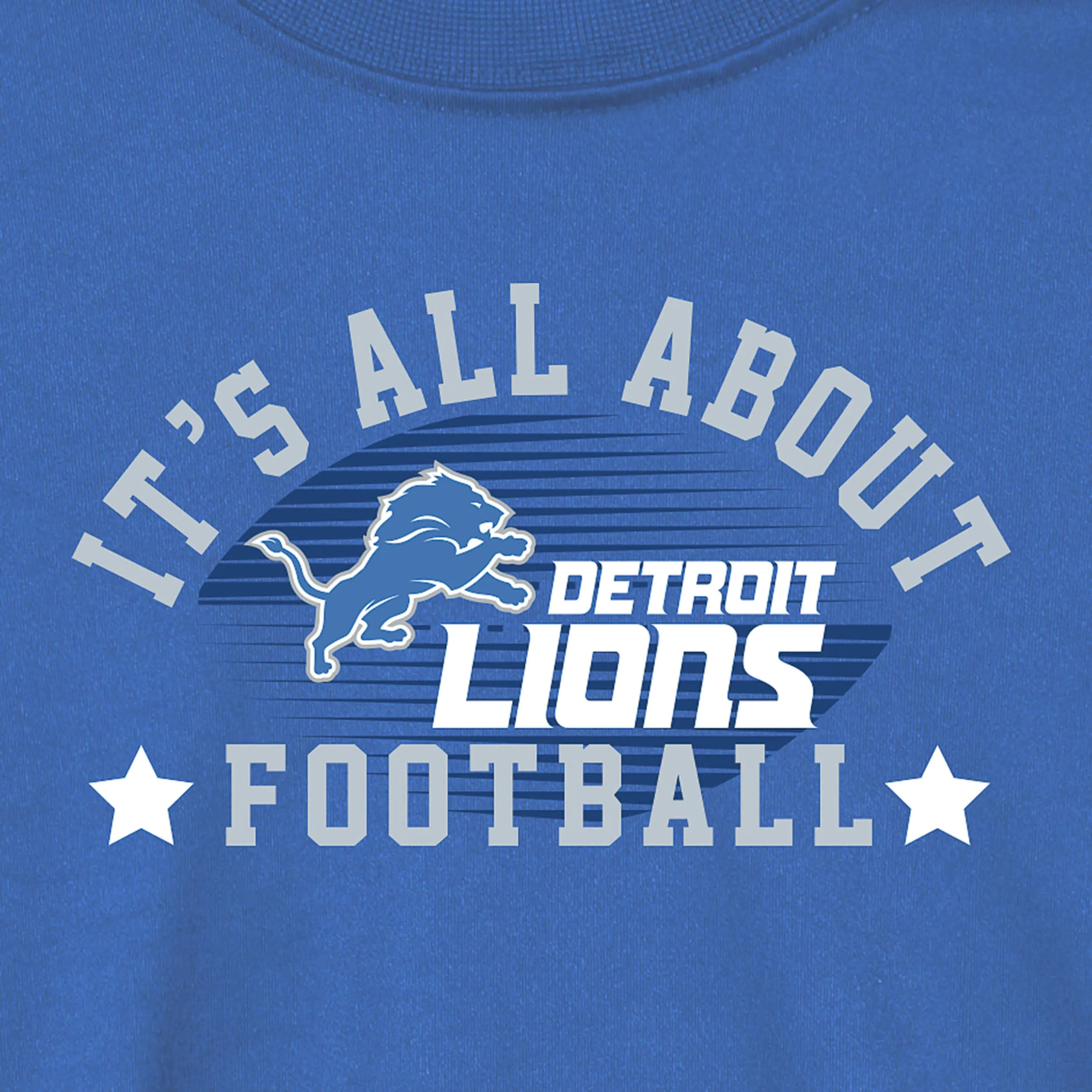 Detroit Lions Boys Long Sleeve Tee Shirt
