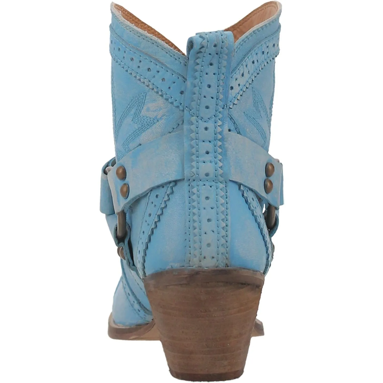 DINGO WOMEN'S GUMMY BEAR HARNESS WESTERN FASHION BOOTIES - SNIP TOE