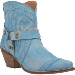 DINGO WOMEN'S GUMMY BEAR HARNESS WESTERN FASHION BOOTIES - SNIP TOE