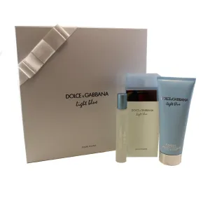 Dolce & Gabbana Light Blue 3 Pc. Gift Set for Women