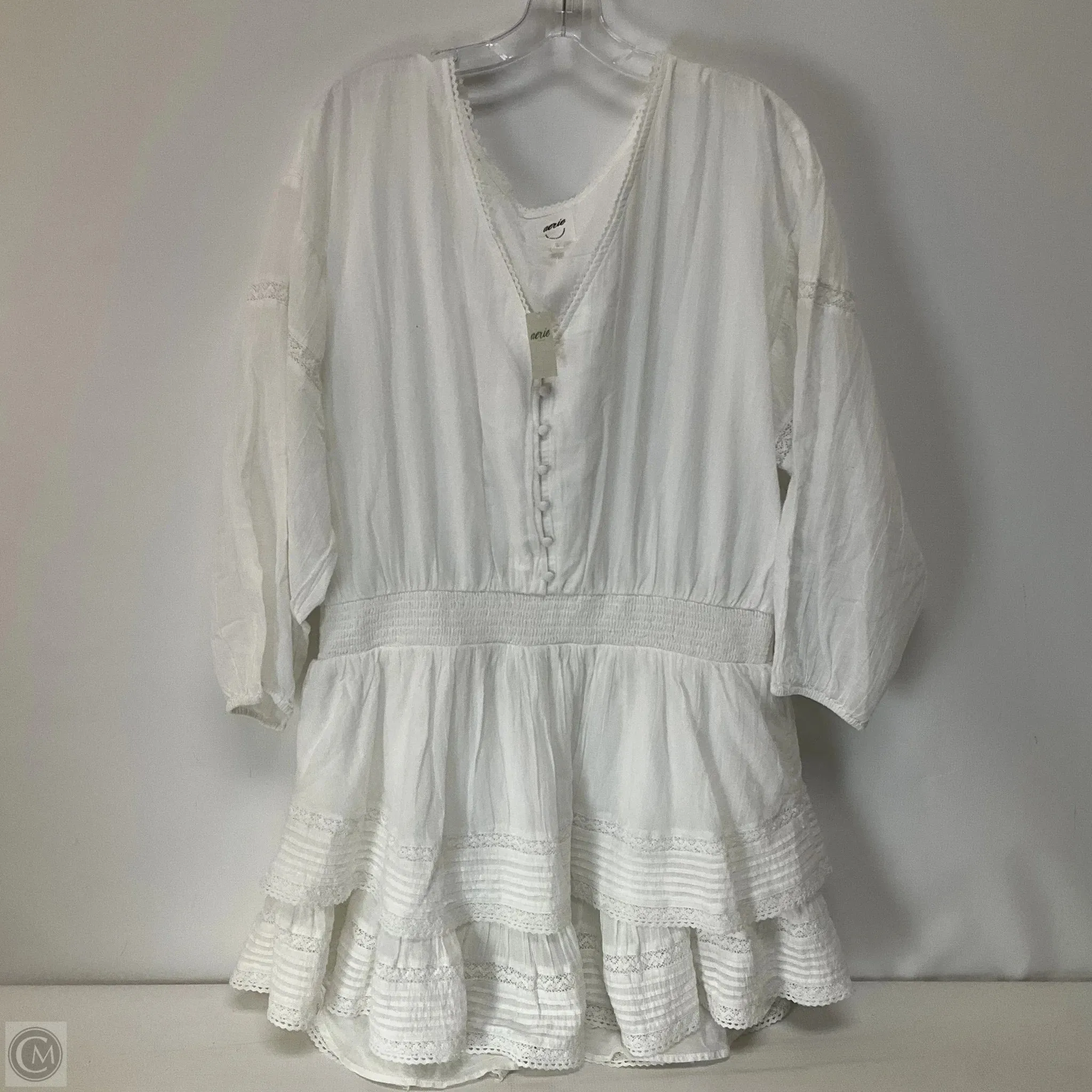 Dress Casual Short By Aerie In White, Size: Xxl