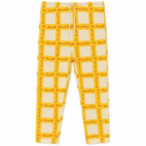 Dromedary Kids Trousers White Squares