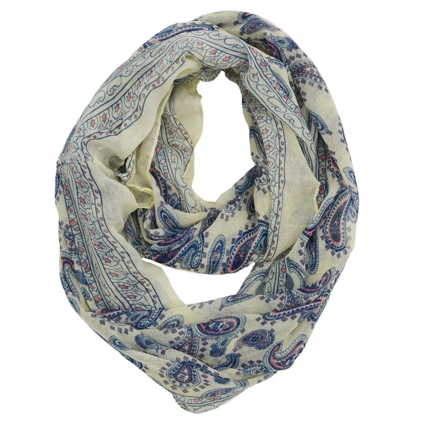 Faith Paisley Infinity Scarf