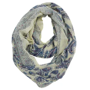 Faith Paisley Infinity Scarf