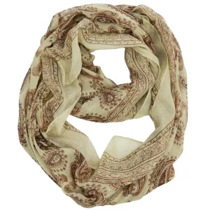 Faith Paisley Infinity Scarf