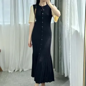 Fashion Knitted Long Dress