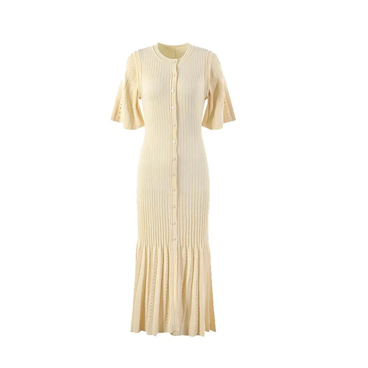 Fashion Knitted Long Dress