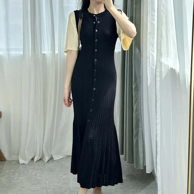Fashion Knitted Long Dress