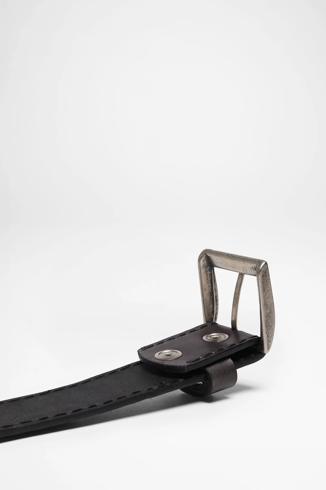 FG0815 Ledergürtel Grau - Python