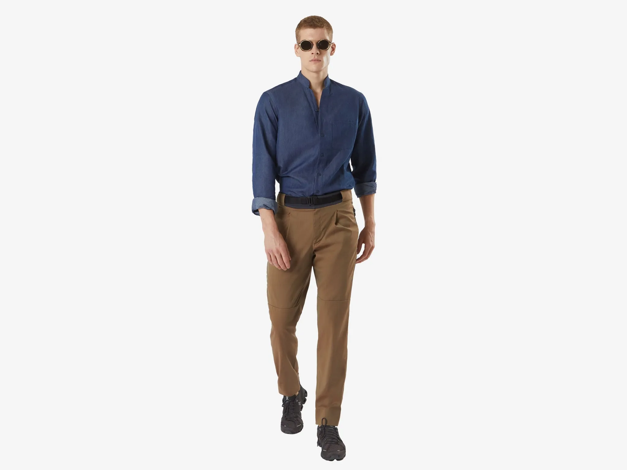 Fish Tail Shirt - Mid Blue