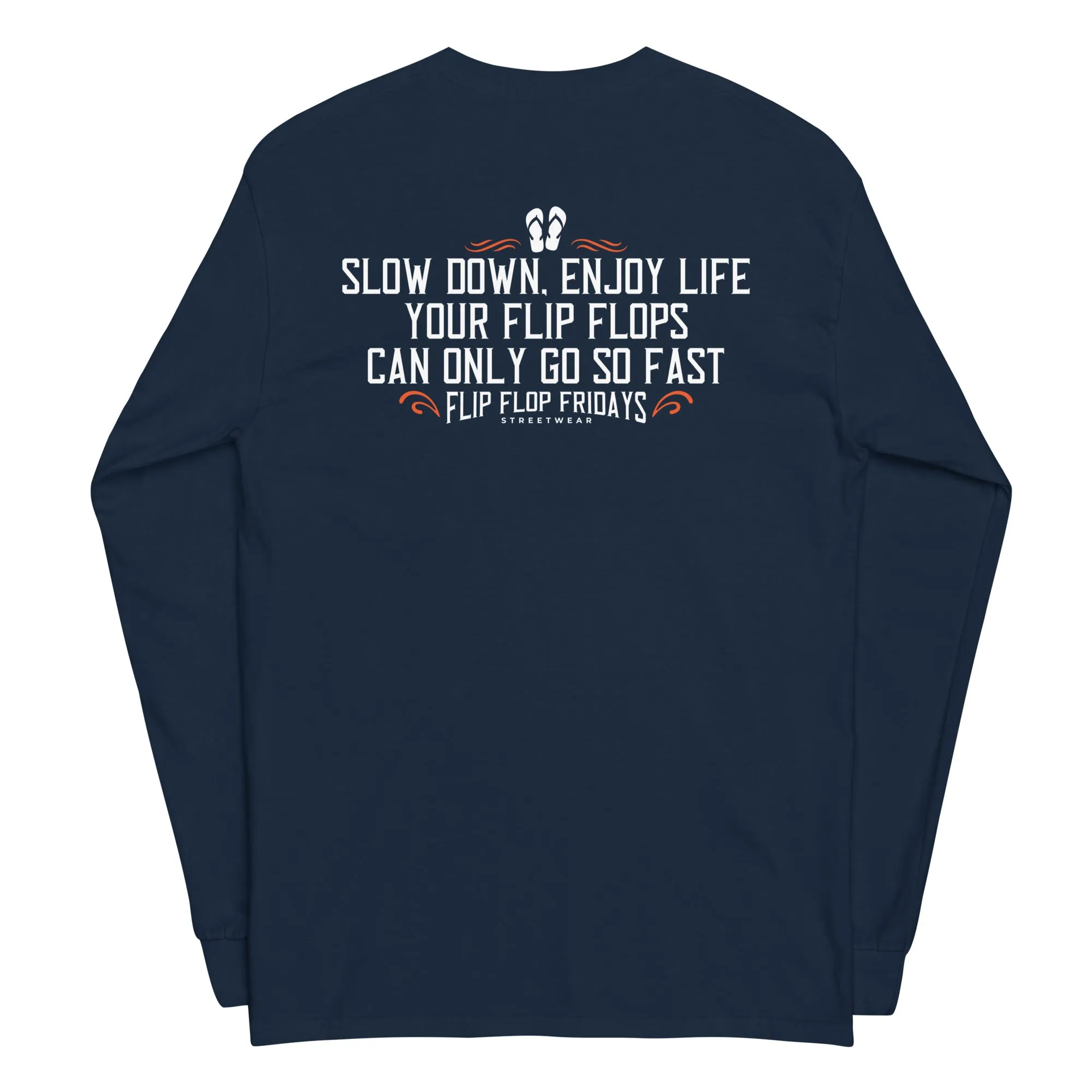 Flip Flop Fridays | Cali Curve - Men's Long Sleeve - Gildan