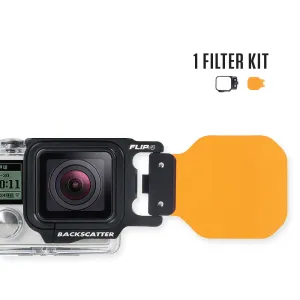 FLIP7 Single Filter Kit for GoPro Hero 7, 6, 5, 4, 3 , 3