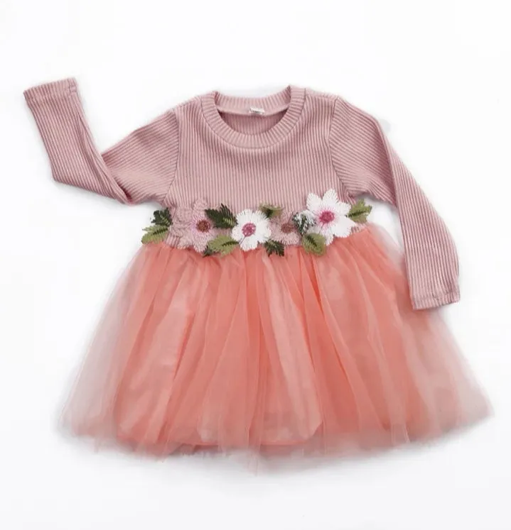 Floral Tulle Dress (Copy)