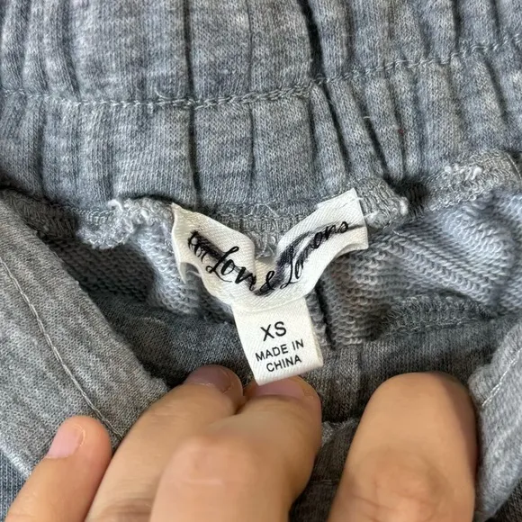 For Love &amp; Lemons | Women's NWOT Gray Ellie Shorts Size XS