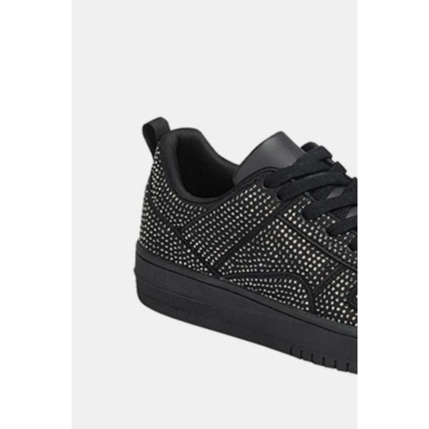 Forever Link Rhinestone Platform Flat Sneakers
