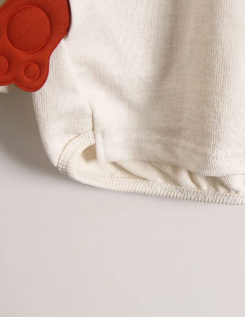 Fox Paw Jumper Cream