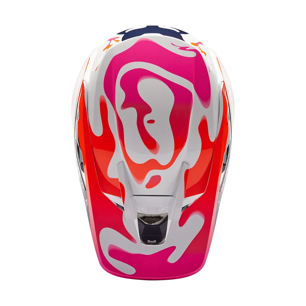 FOX V3 RS RYVR HELMET MIPS LE ECE [WHITE/NAVY]