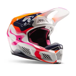 FOX V3 RS RYVR HELMET MIPS LE ECE [WHITE/NAVY]