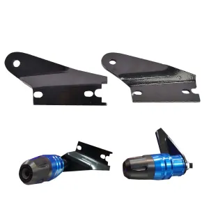 Frame Slider with Fitting Brackets Color Mix For Bajaj pulsar RS 200