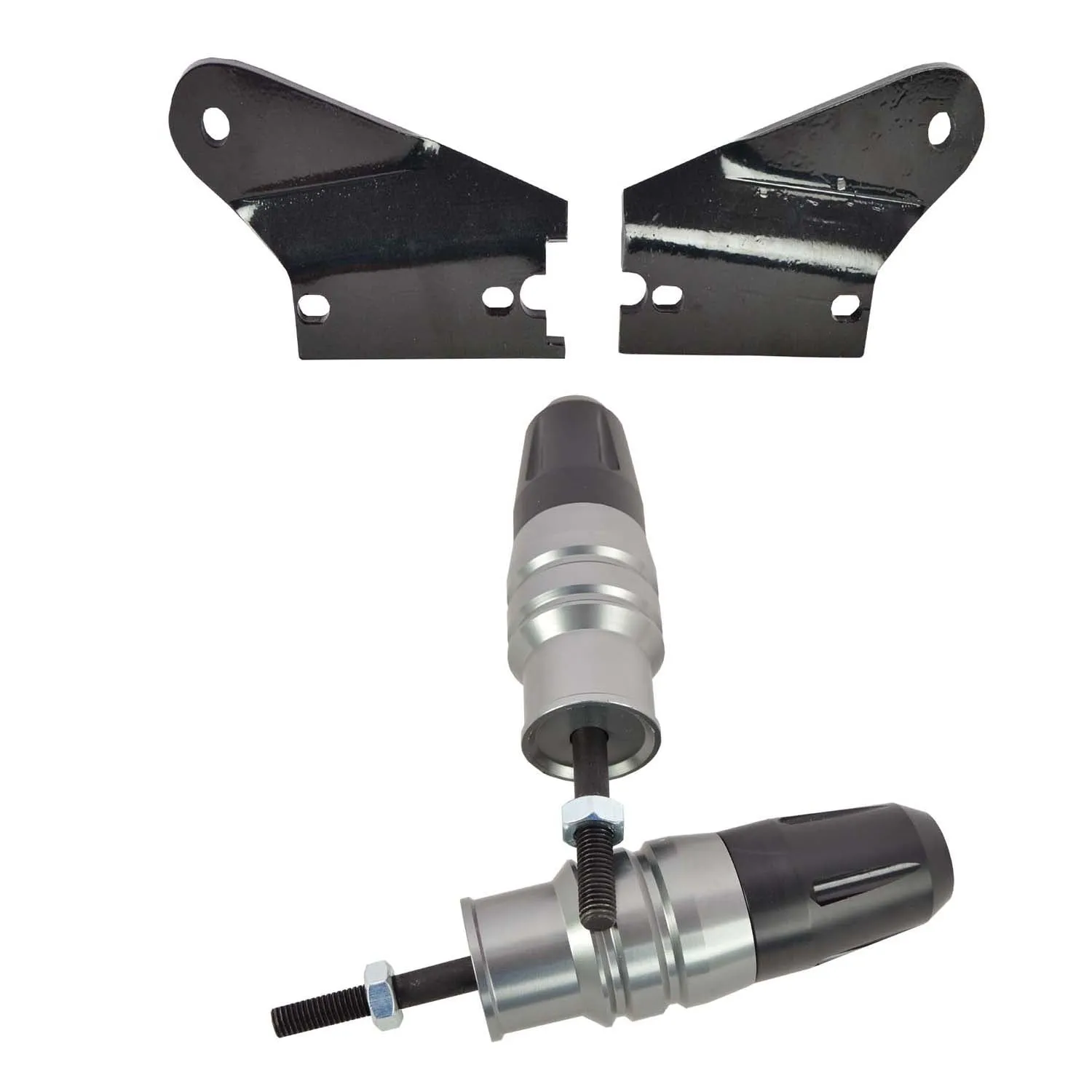 Frame Slider with Fitting Brackets Color Mix For Bajaj pulsar RS 200