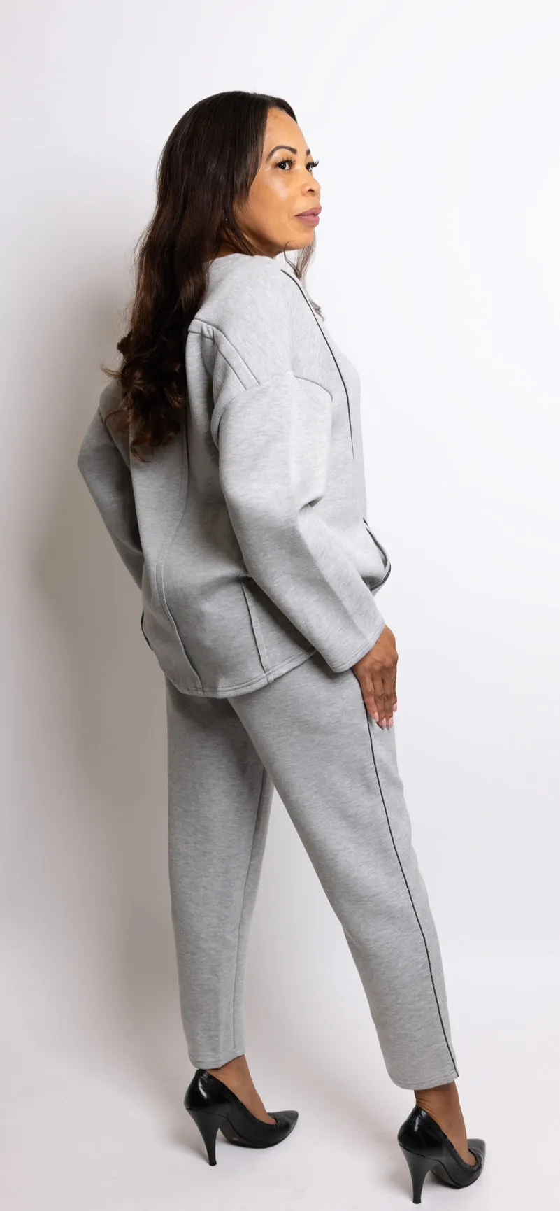 French Scuba Knit Set