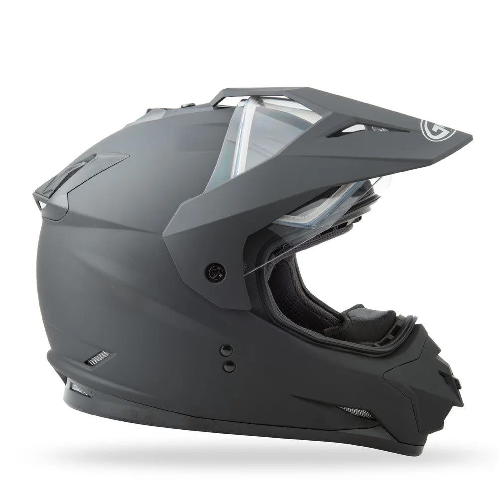 GMax GM11 Solid Snow Helmet with Dual Lens Shield