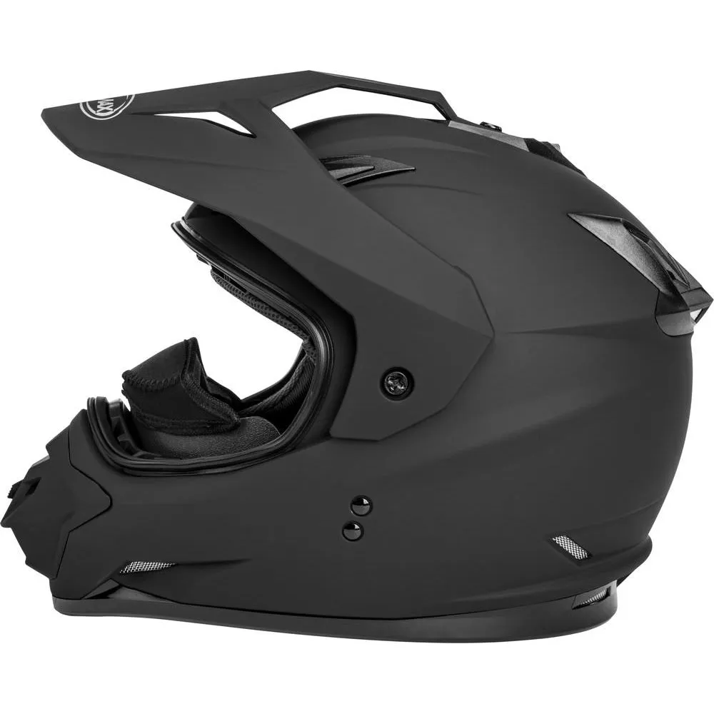 GMax GM11 Solid Snow Helmet with Dual Lens Shield