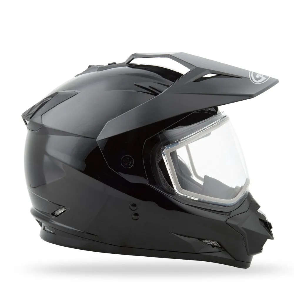 GMax GM11 Solid Snow Helmet with Dual Lens Shield