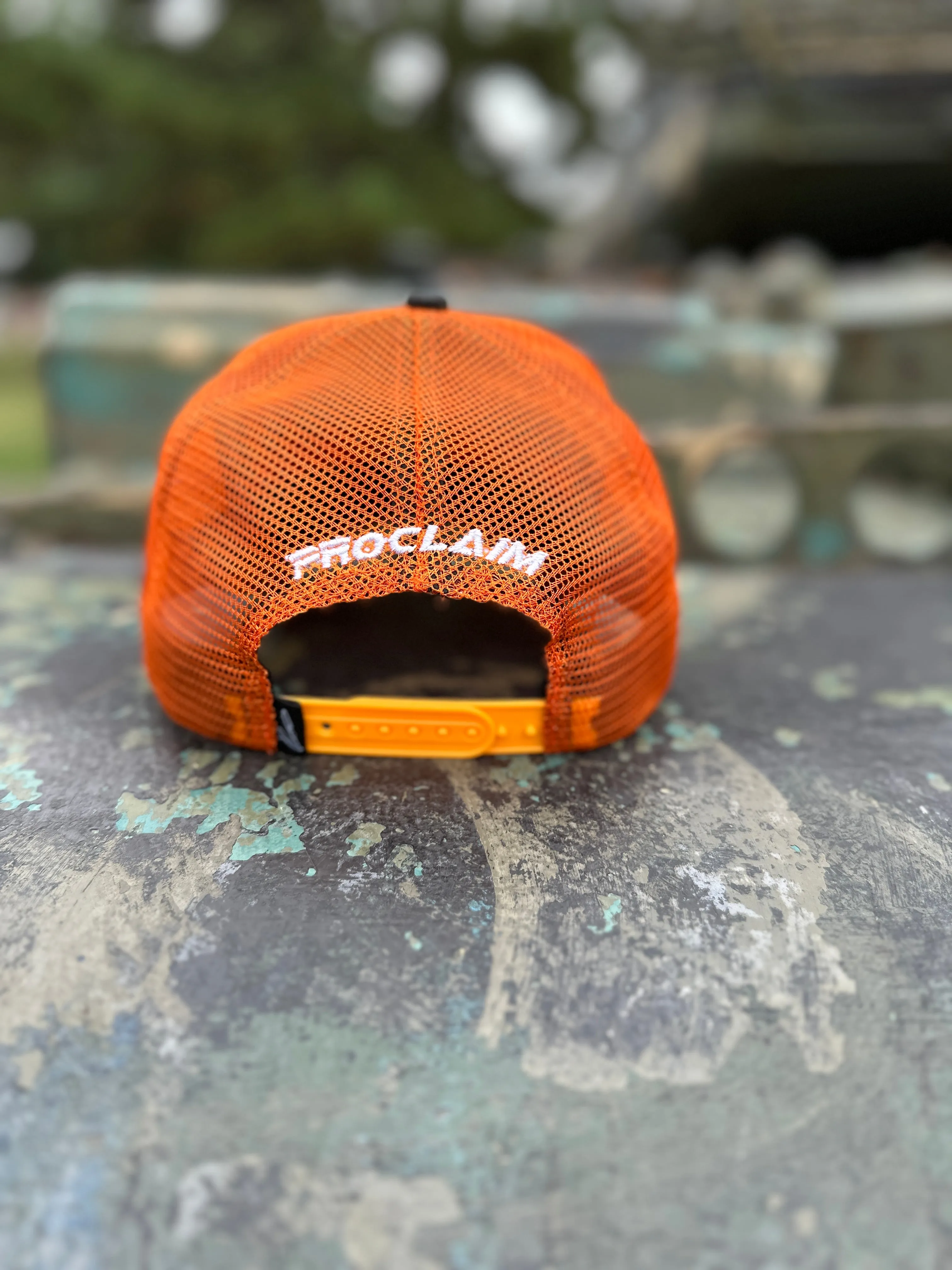 God’s Work- Signature Series Camo/Orange Mesh Snap-back