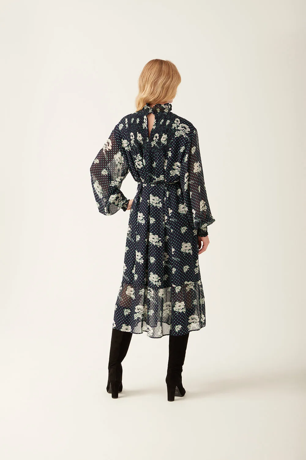 Grace Floral Dot Dress
