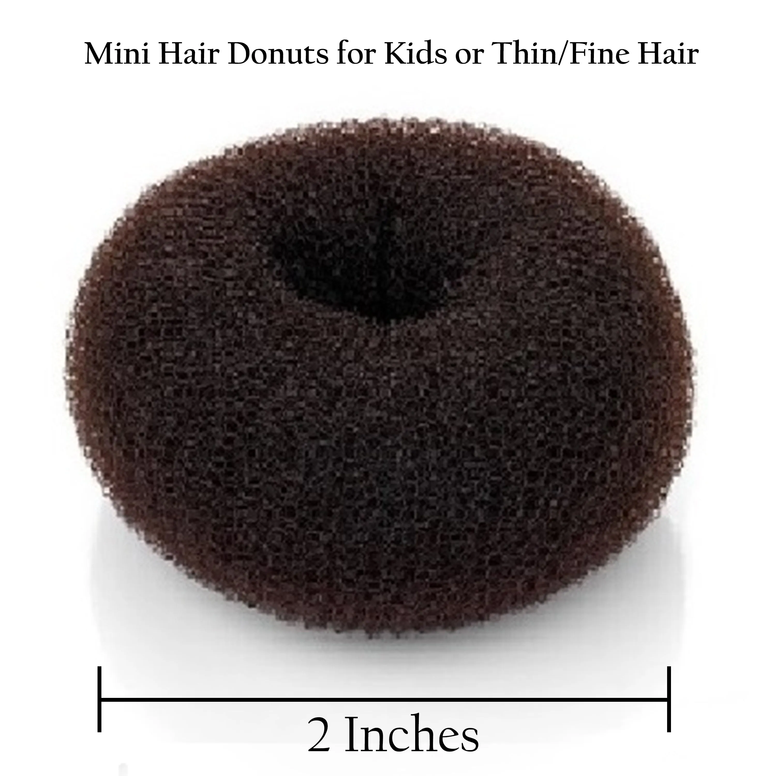 Hair Donut Bun Maker (Brown Color)