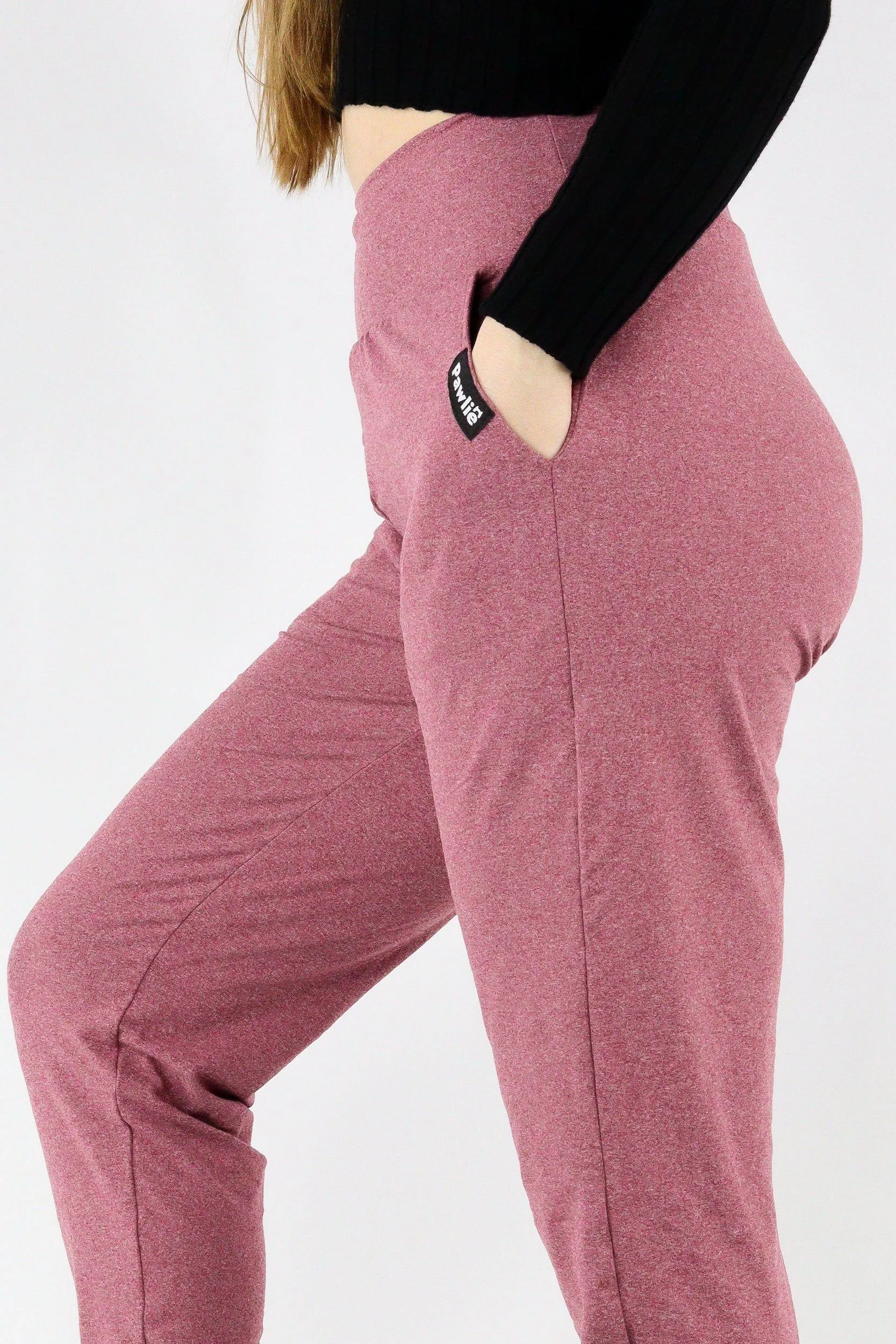 Heather Red - Hybrid 'Soft' Pocket Joggers 1.0