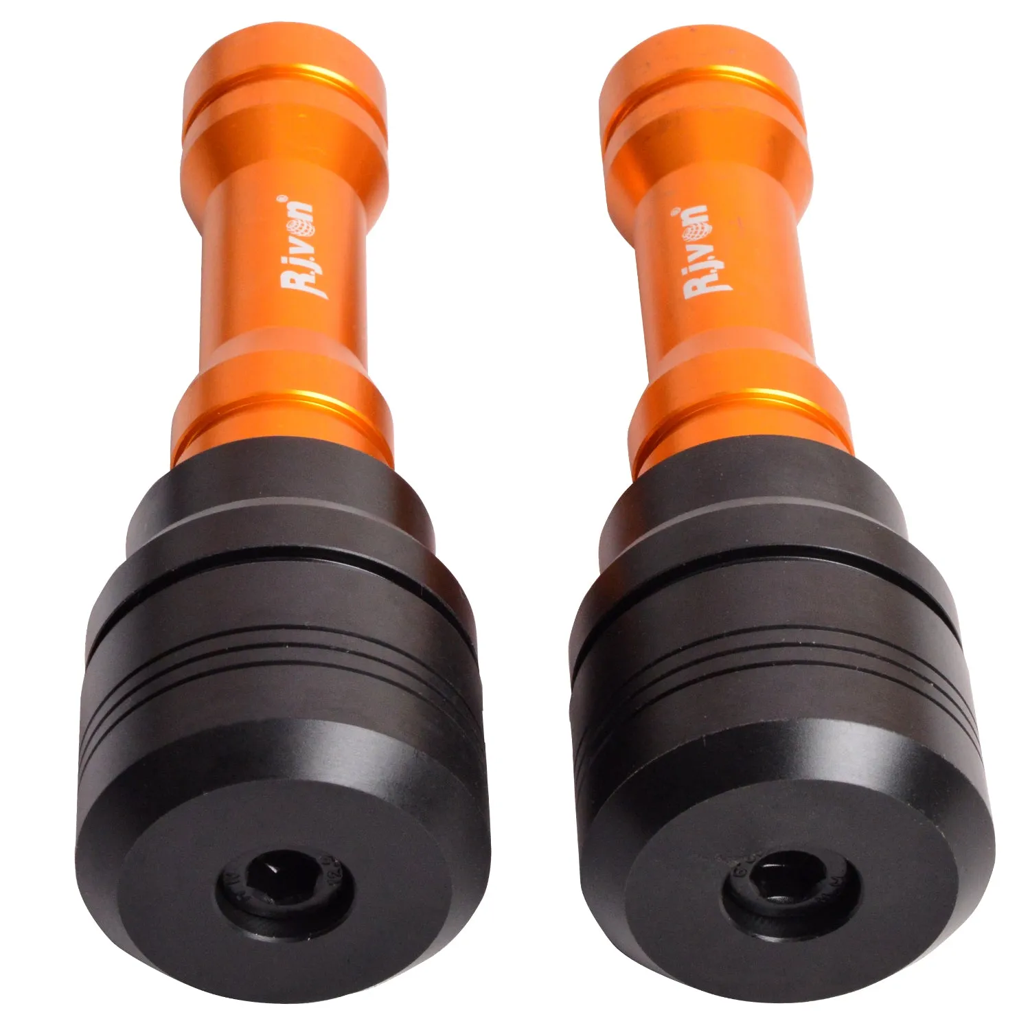 Heavy Duty CNC Frame Slider Crash Guard with Fitting Brackets Orange For Yamaha R15 V4/R15 M