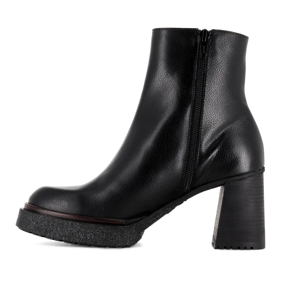 HILARY H-5203 - BLACK LEATHER