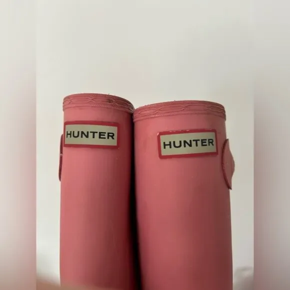 Hunter Boots Girls 6 Light Pink