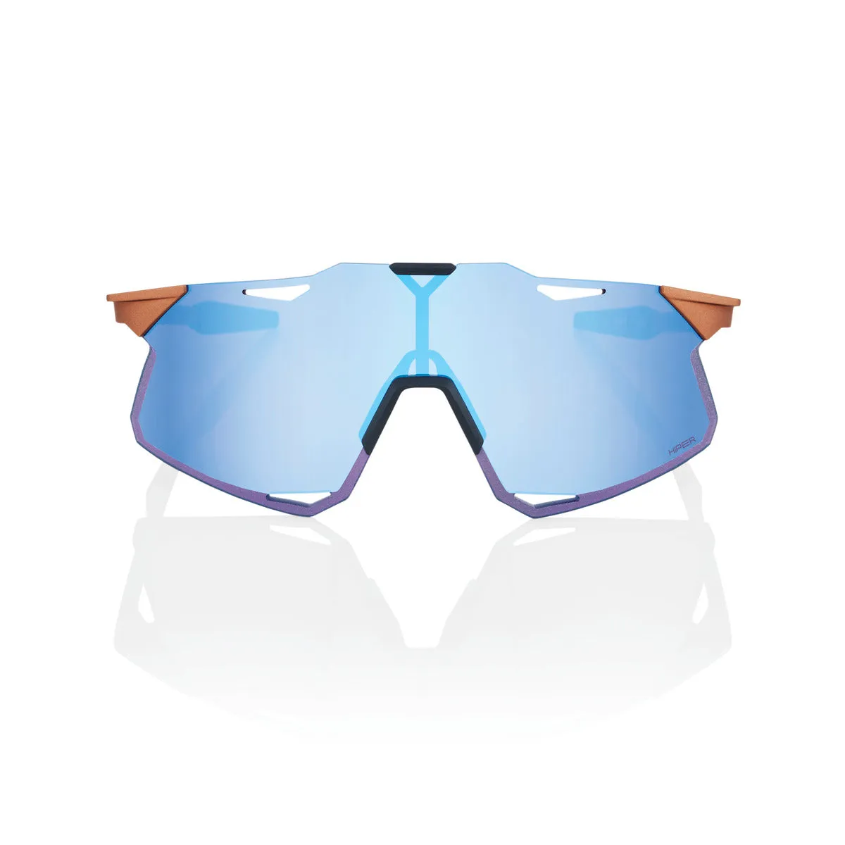 HYPERCRAFT - Matte Copper Chromium - HiPER Blue Multilayer Mirror Lens