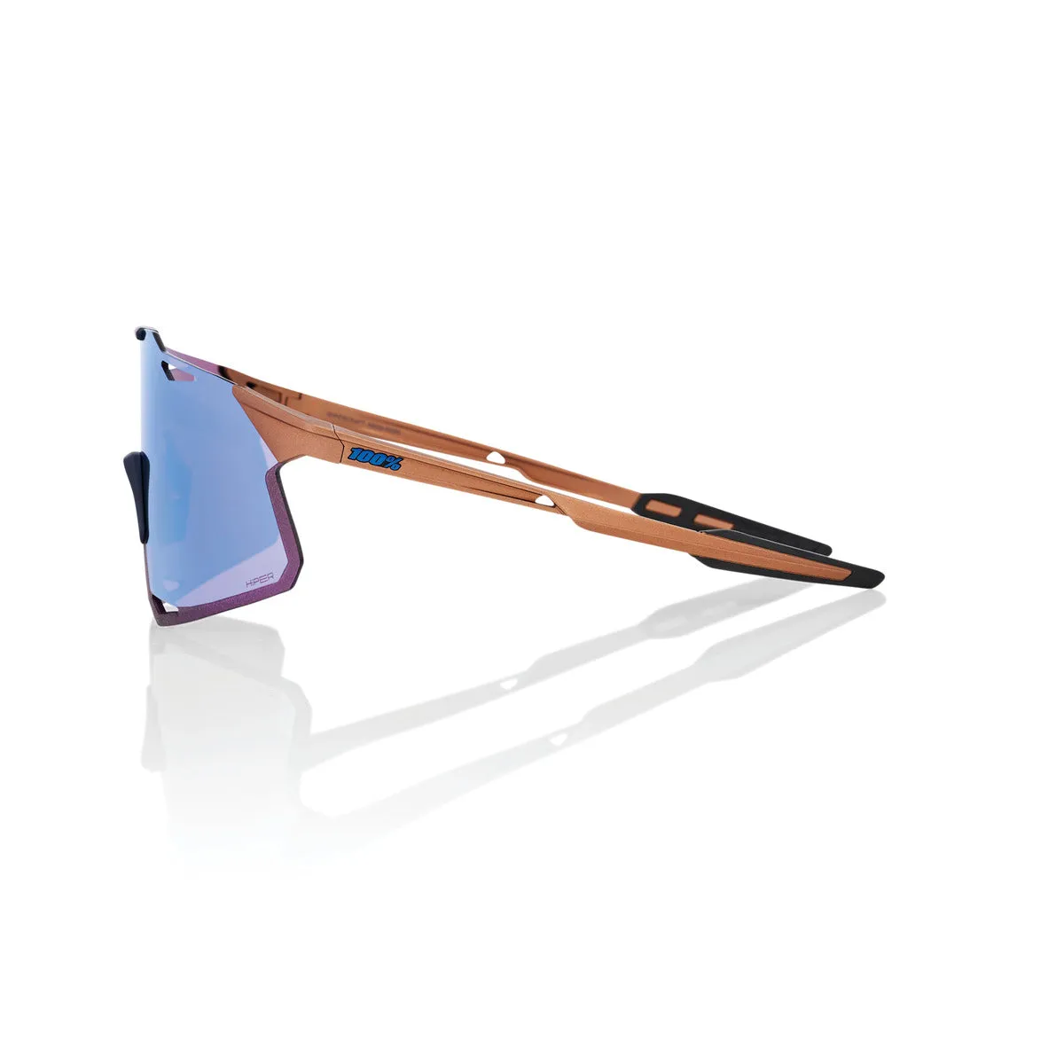 HYPERCRAFT - Matte Copper Chromium - HiPER Blue Multilayer Mirror Lens