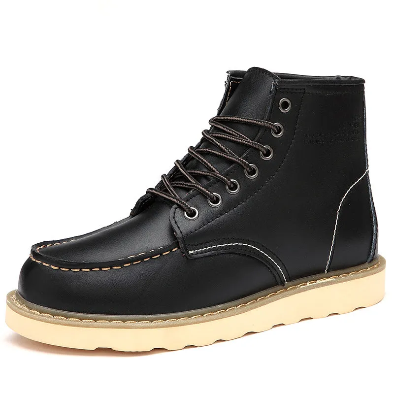 INSTOCK-2024 Summer High Top Stitched Men's Casual Martin Boots