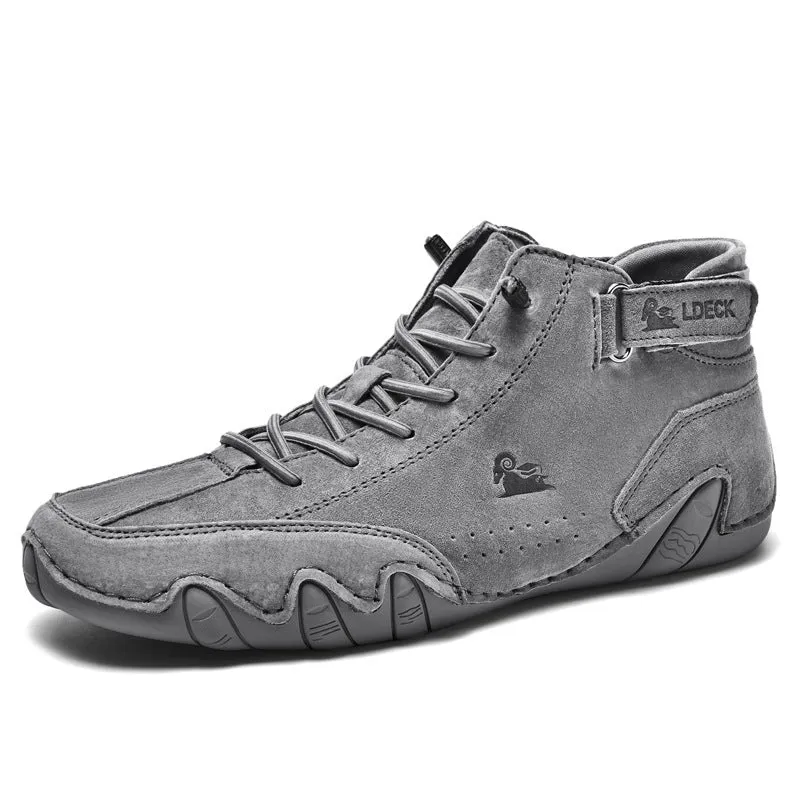 INSTOCK - High-top men's sports casual cotton top layer  Martin