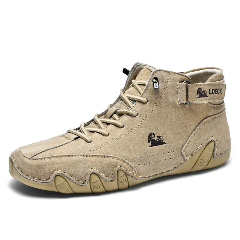 INSTOCK - High-top men's sports casual cotton top layer  Martin