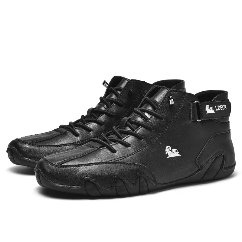INSTOCK - High-top men's sports casual cotton top layer  Martin