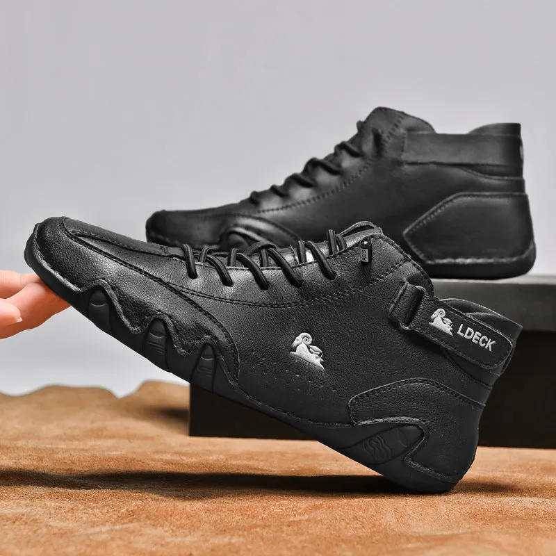 INSTOCK - High-top men's sports casual cotton top layer  Martin