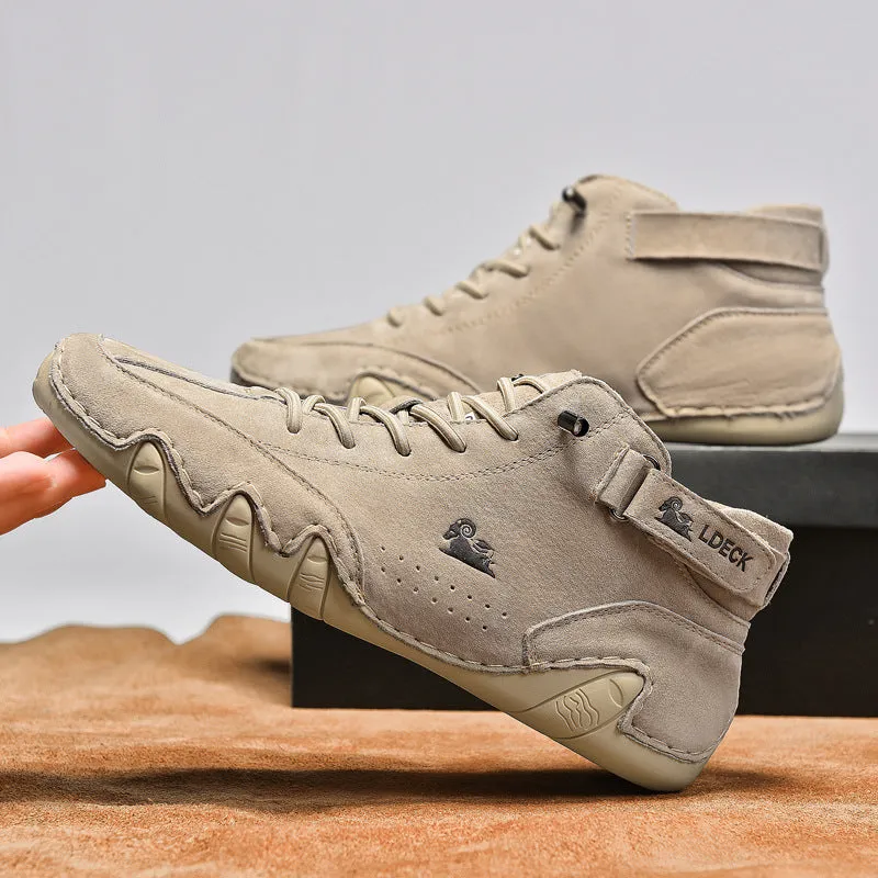 INSTOCK - High-top men's sports casual cotton top layer  Martin