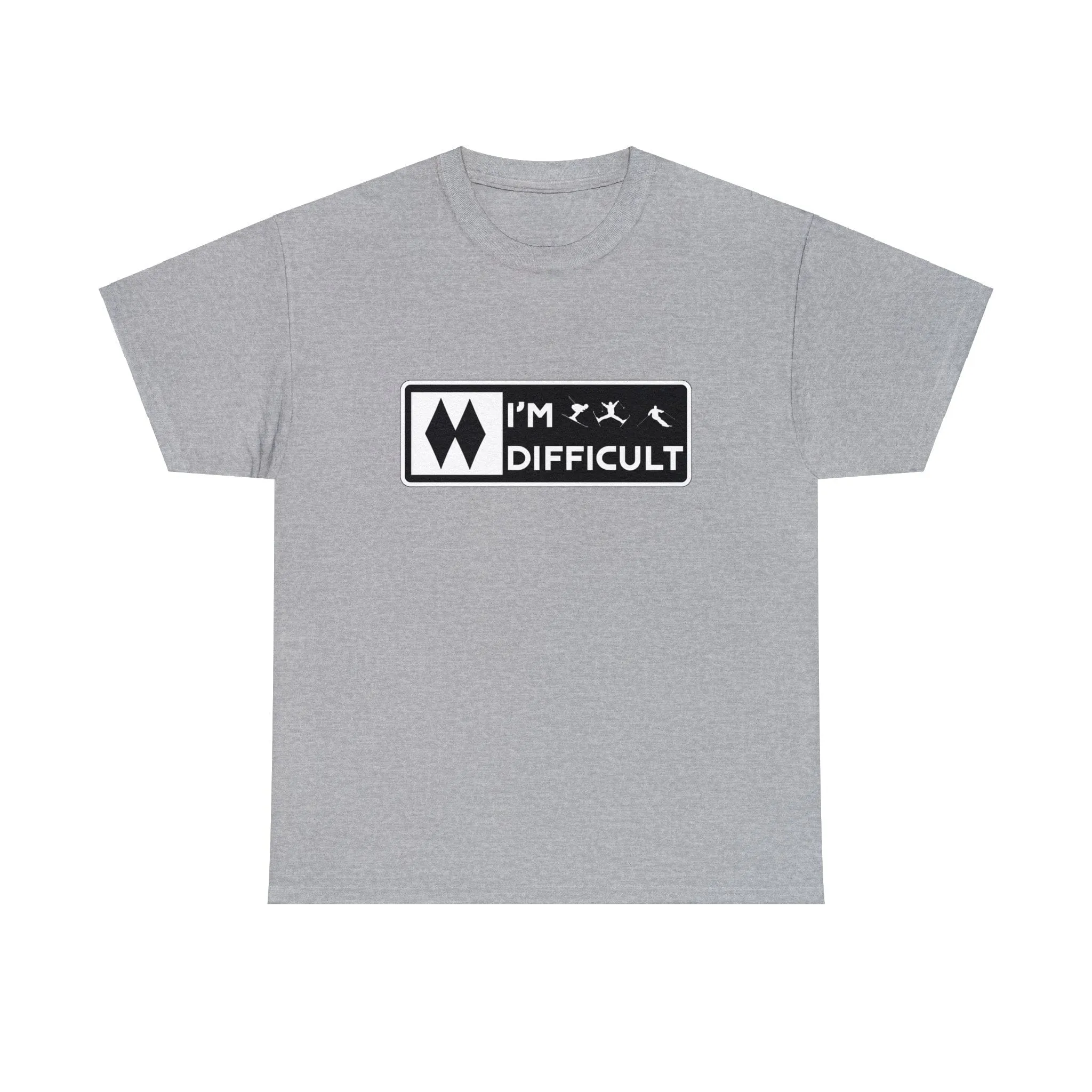 I"m Difficult Novelty Ski Tee